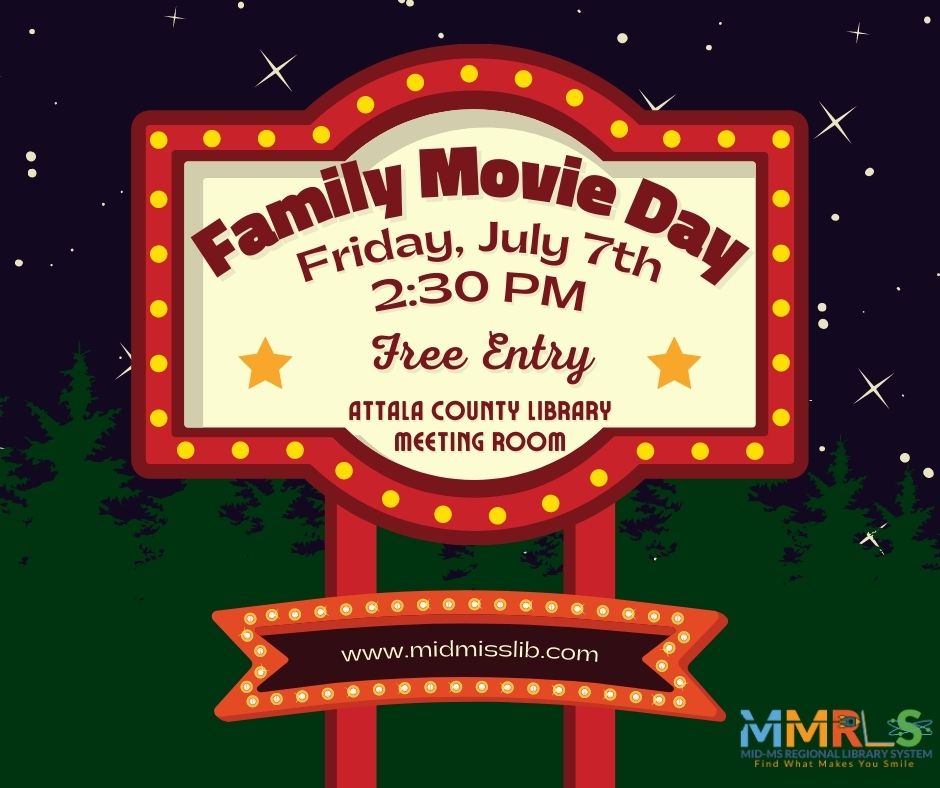 Family Movie Day – Mid-MS Regional Library System