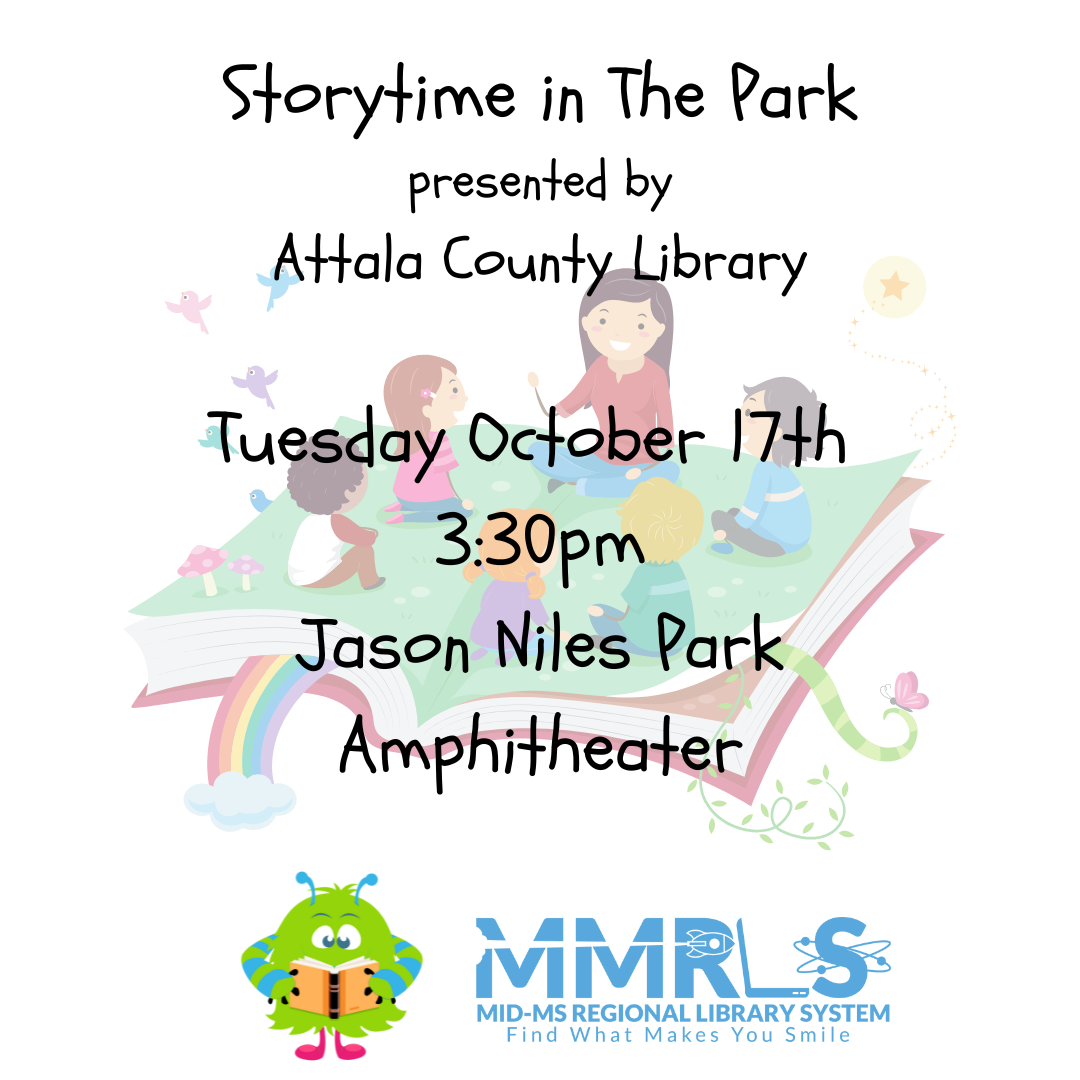 Storytime in the Park – Mid-MS Regional Library System