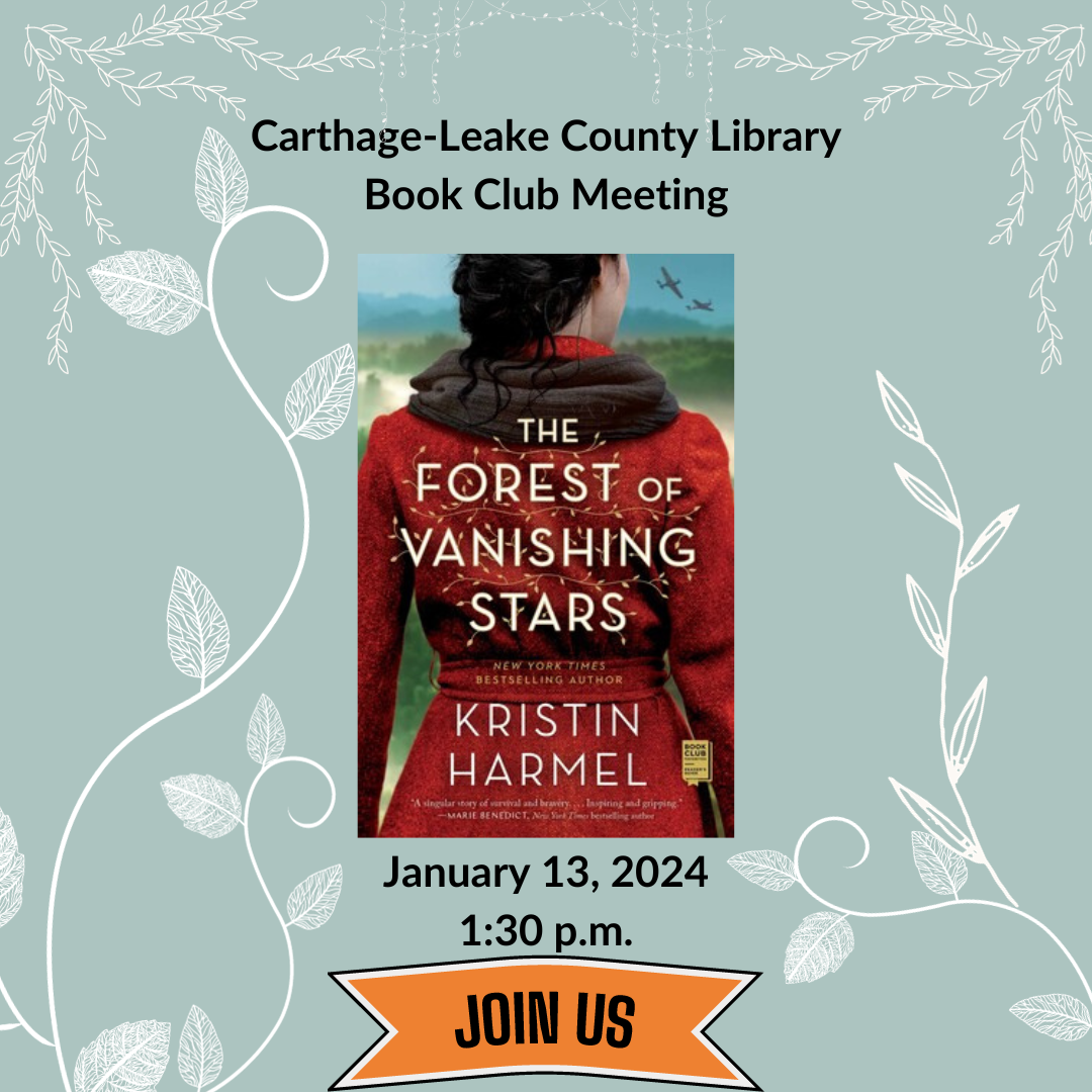 Adult Book Club Meeting – Mid-MS Regional Library System