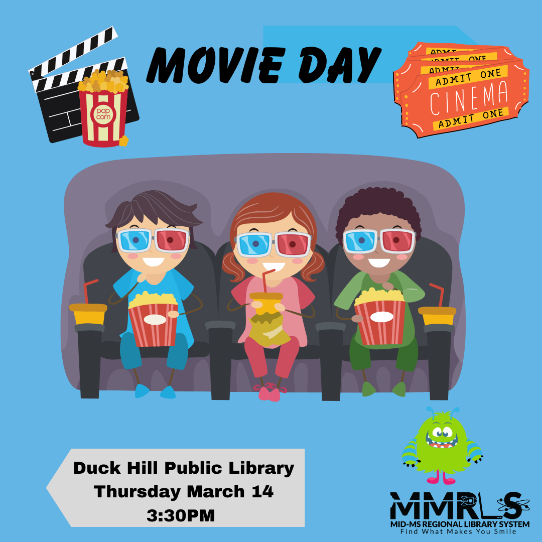 Movie Day for Kids – Mid-MS Regional Library System