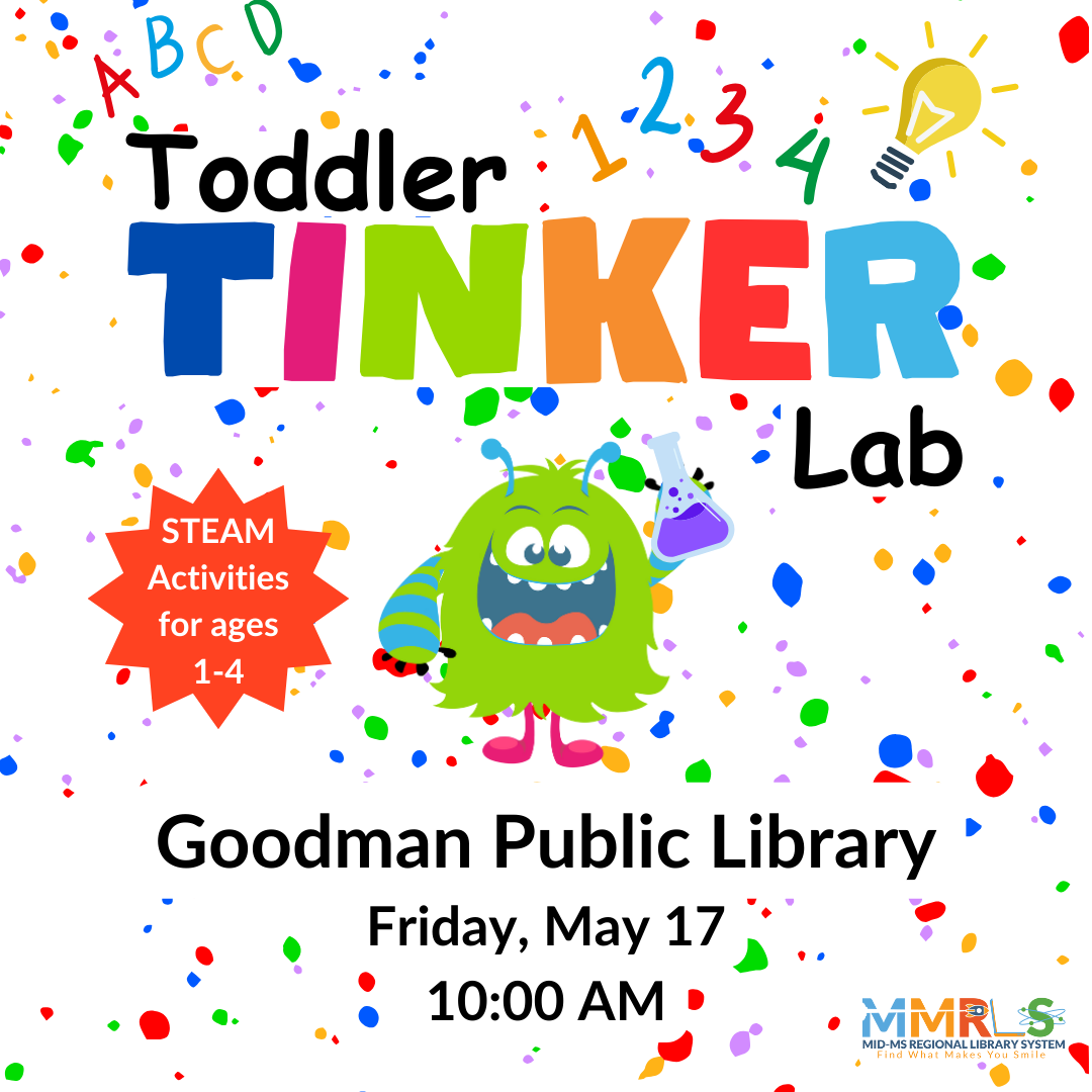 Tinker Lab Dd Toddler Tinker Lab – Mid-MS Regional Library System