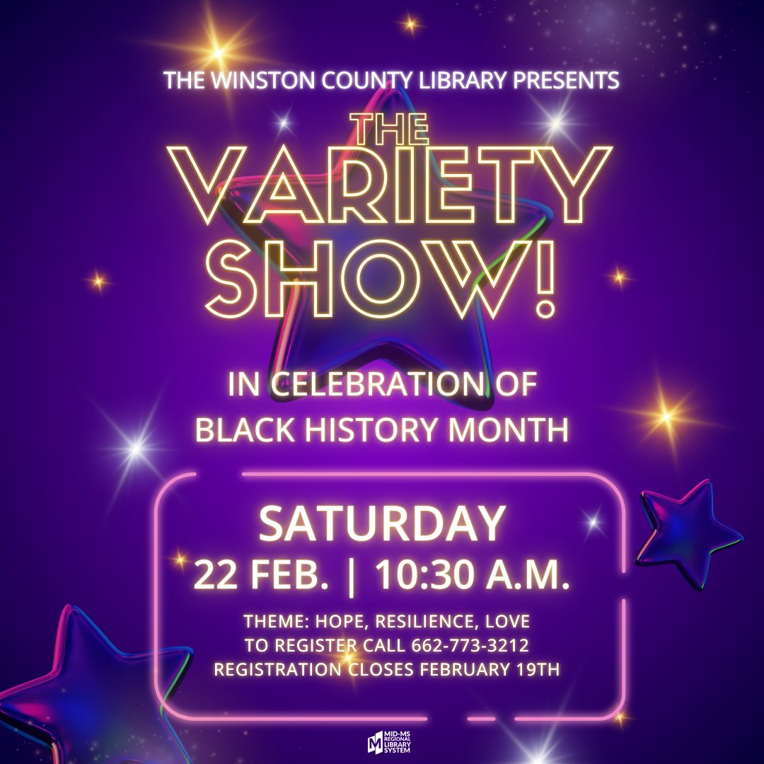 Variety Show – Mid-MS Regional Library System