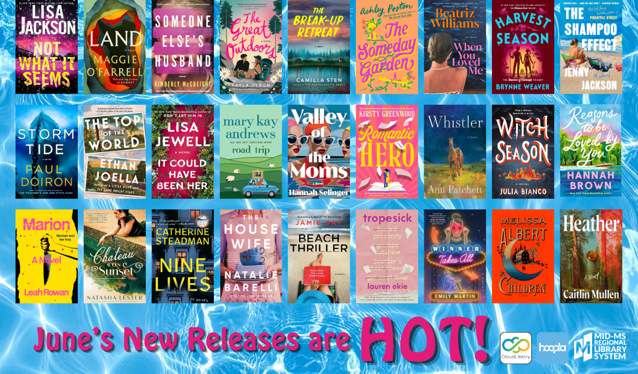 June's New Releases are HOT! Link to Digital Library
