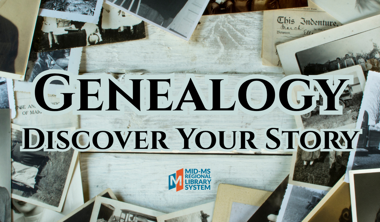 Genealogy: Discover your story. Link to Genealogy page