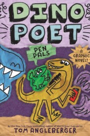 Link to the record for Dino Poet: Pen Pals by Tom Angleberger